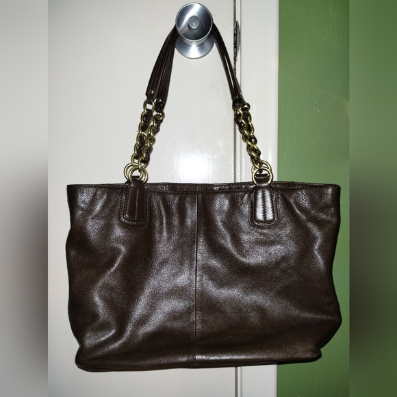 Coach Madison Brown with Lux Chain - Picture 2 of 7